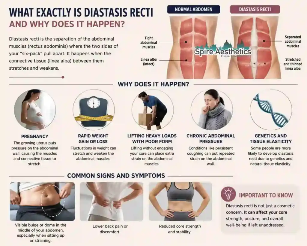 What Exactly Is Diastasis Recti and Why Does It Happen Bishops Stortford?
