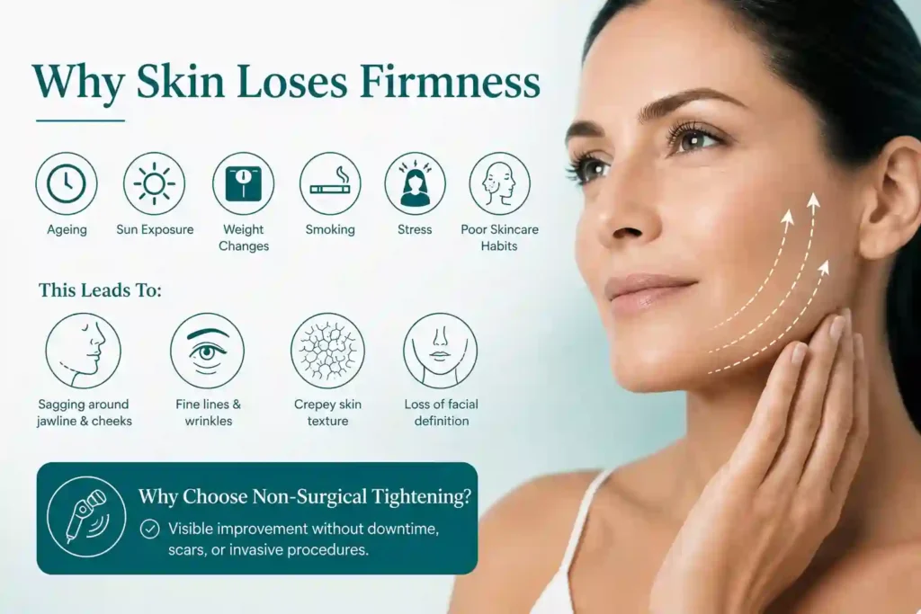 What Makes Skin Lose Firmness and Why Do People Seek Non-Surgical Tightening Bishops Stortford?