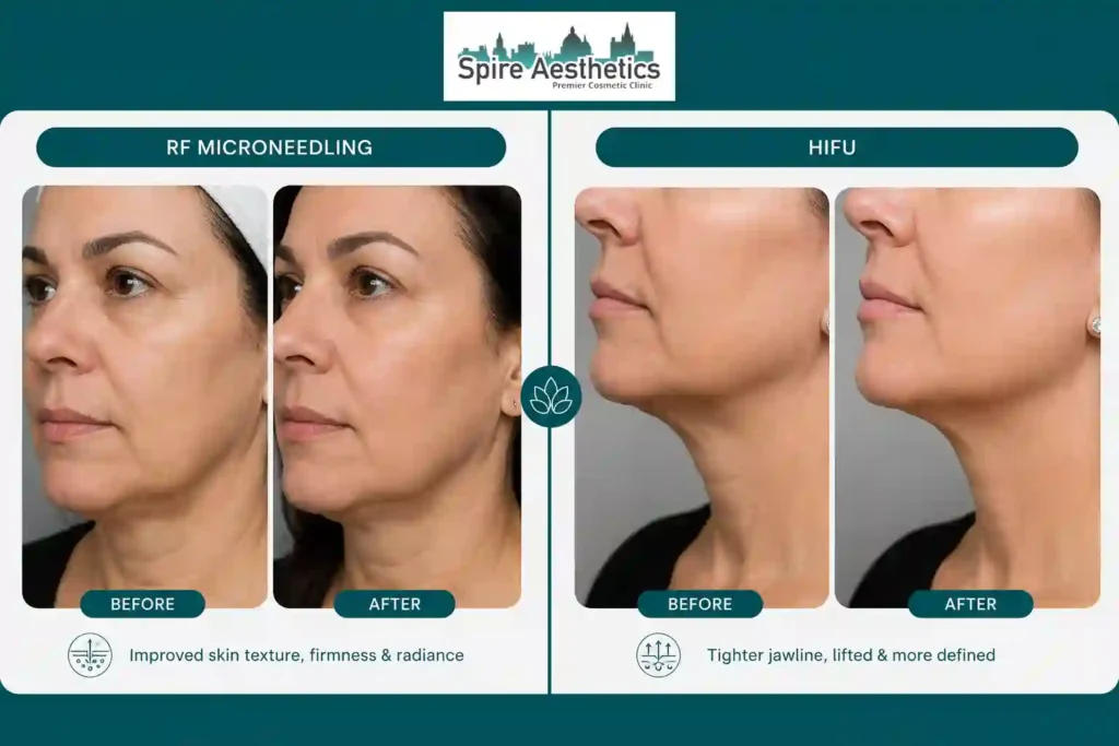 Can RF Microneedling and HIFU Be Combined Bishops Stortford?