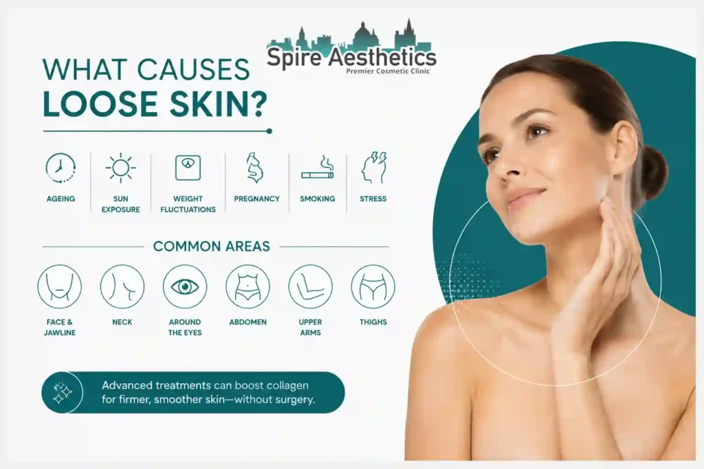 What Causes Loose Skin in the First Place Bishops Stortford?