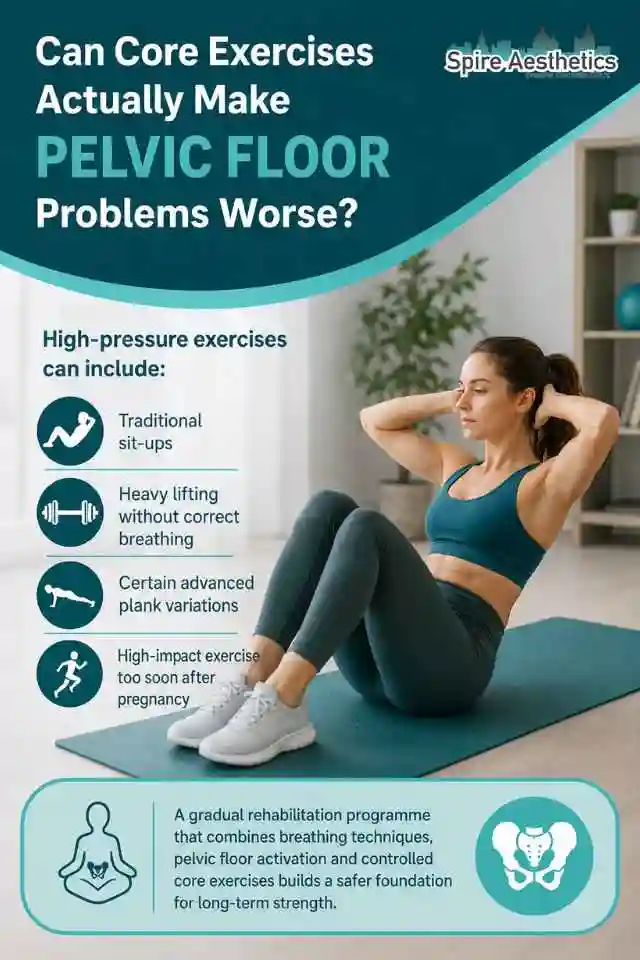 Can Strengthening Your Core Alone Actually Make Pelvic Floor Problems Worse Bishops Stortford?
