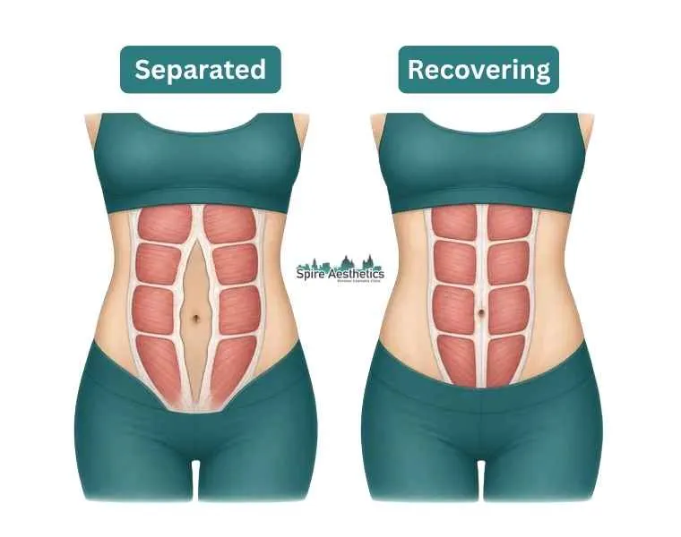 Can Non-Surgical Diastasis Recti Treatment Really Improve a Bulging or Protruding Stomach Bishops Stortford?